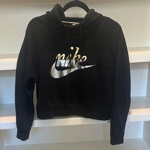 Nike Women's Cropped Sweatshirt- S